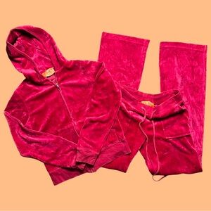 Vintage Juicy Couture Tracksuit - Small